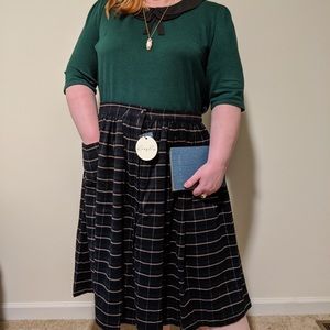 Lindy Bop Adalene Plaid Skirt